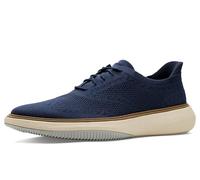 Cole Haan Scarpe da Uomo Grand Phaze Quick-on StitchliteOxford, Blu Navy, 44.5 EU