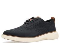 Cole Haan Uomo Grand Shadowlite Stitchlite, Nero/Marrone chiaro britannico/Avorio, 41.5 EU