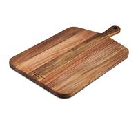 Cole & Mason H722133 Barkway Tagliere da Cucina in Legno di Acacia Grande, Vassoio da Aperitivo e Per Tagliare Verdure, Formaggi, Frutta, Pane, 520mm x 320mm x 20mm, Non Adatto per Lavastoviglie