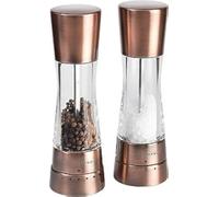 Cole & Mason CH59418G Derwent - Set di macinacaffè per sale e pepe in acciaio INOX, 6 x 6 x 19 cm