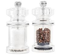 Cole & Mason H233077 675 Macina Sale e Pepe, Precision+/Macinatura Regolabile, Acrilico, 118mm, Include 2 x Mulini, Garanzia a Vita sul Meccanismo