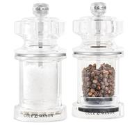 Cole & Mason H233077 675 Macina Sale e Pepe, Precision+/Macinatura Regolabile, Acrilico, 118mm, Include 2 x Mulini, Garanzia a Vita sul Meccanismo