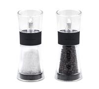 Cole & Mason H581580 Flip 180 Nero Macina Sale e Pepe, Classic Inverta, Acrilico, 154mm, Pacco Regalo, Include 2 x Mulini