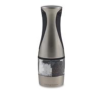 Cole & Mason H946820 Kew Macina Combinata Sale e Pepe Elettronico, Precision+, Macinatura Regolabile, Cromo Spazzolato, ABS, 210mm, Include 1 x Duo-Mulino