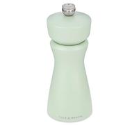 Cole & Mason Kenton Macinasale e Pepe, Salvia, Macinatura Regolabile, Meccanismo in Ceramica Durevole, Include 1 Macinino, 15cm