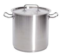 Cole-Parmer Utility Serbatoio con coperchio, Acciaio Inox 304, 26 L; Ogni