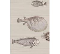 Cole & Son Carta da parati Acquario - Softbeige