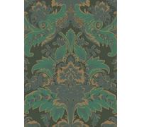 Cole & Son Carta da parati Aldwych - Green/ Gold