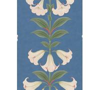 Cole & Son Carta da parati Angels Trumpet - Ballet Slipper/ Sage on Cerulean Sky