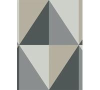 Cole & Son Carta da parati Apex Grand - Grey/ Black