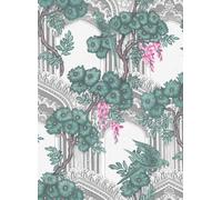 Cole & Son Carta da parati Balon - Teal / Pink