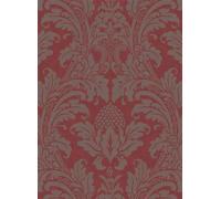 Cole & Son Carta da parati Blake - Red/ Silver