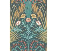 Cole & Son Carta da parati Bluebell - Green and Gold
