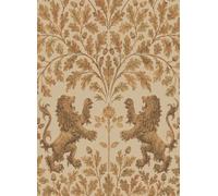 Cole & Son Carta da parati Boscobel Oak - Metallic Gold on Oat