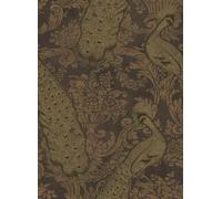 Cole & Son Carta da parati Byron - Black/ Gold