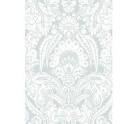 Cole & Son Carta da parati Chatterton - Pale Blue/ White