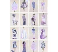 Cole & Son Carta da parati Couture Carousel - Lavender Pearl