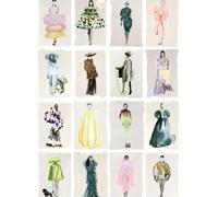 Cole & Son Carta da parati Couture Carousel - Pastel Pearl
