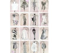 Cole & Son Carta da parati Couture Carousel with Windows - Blush Pearl