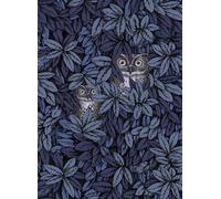 Cole & Son Carta da parati Foglie e Civette - Midnight