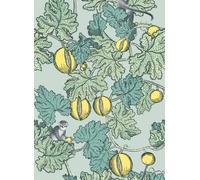 Cole & Son Carta da parati Frutto Proibito - Seafoam & Lemon