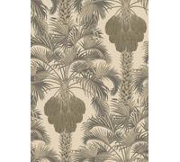 Cole & Son Carta da parati Hollywood Palm - Silver/ Charcoal