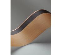 Cole & Son Carta da parati Jaspe Border - Ginger/ Black & Bronze