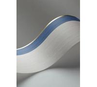 Cole & Son Carta da parati Jaspe Border - White/ Blue & Gold