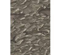 Cole & Son Carta da parati Melville - Metallic Charcoal