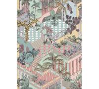 Cole & Son Carta da parati Miami Icons - Pastel