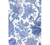 Cole & Son Carta da parati MIdsommer Bloom - Hyacinth Blues on Chalk