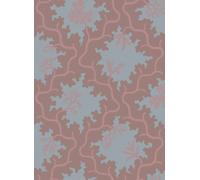 Cole & Son Carta da parati Moss Trellis - Steel and Rose