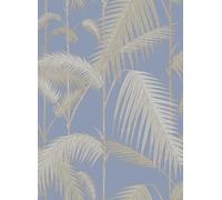 Cole & Son Carta da parati Palm Jungle - Straw/ Blue