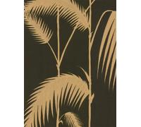 Cole & Son Carta da parati Palm Leaves - Schwarz/ Gold