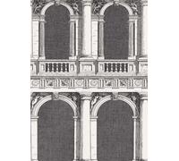Cole & Son Carta da parati Procuratie - Black and White