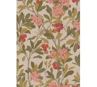 Cole & Son Carta da parati Strawberry Tree - Pink & Linen