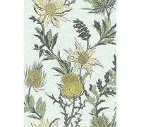 Cole & Son Carta da parati Thistle - Duck Egg