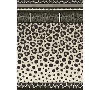 Cole & Son Carta da parati Zulu Border - Black