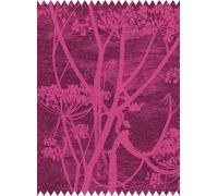 Cole & Son Tessuto Cow Parsley Velvet - Magenta & Plum