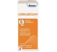 Humana Colecalcium – Integratore alimentare Calcio e Vitamina D – 250 ml