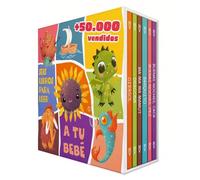 Colección de libros para bebés: Caja con libros para bebés de 6 a 18 meses