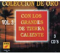 Coleccion De Oro Vol. 3 (Con Los Grandes De Tierra Caliente 3 Cd's) Cdem-054
