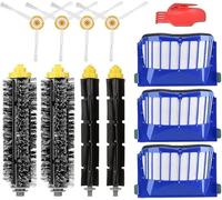 ColellaRicambi Ricambi Compatibili con iRobot Roomba Serie 600, Kit Spazzole e Filtri per Pulizia, Include Spazzole Laterali e Filtri Blu