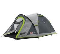 Coleman 169860 Tenda Darwin 3 Plus da Campeggio ed Escursionismo, Impermeabile, Telo di Protezione Cucito, Montaggio Rapido, Grigio, Taglia Unica