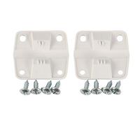 Coleman Cerniere di ricambio per refrigeratore (confezione da 2), fissaggio perfetto per cerniere danneggiate, include 2 cerniere in plastica resistente e 8 viti di montaggio, adatte per modelli di