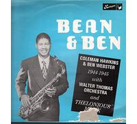COLEMAN HAWKINS AND BEN WEBSTER - BEAN AND BEN LP (VINYL ALBUM) UK HARLEQUIN 1983