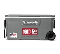 Coleman Ice Chest | 316 Serie 100 Quart Raffreddatore su ruote, Rock