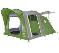 Coleman Oak Canyon 4 BlackOut Tenta | Tenda a tunnel per famiglie da 4 persone con 2 camere da letto oscurate e zona giorno | Tenda da campeggio | Impermeabile da 4500 mm | con telo di fondo cucito