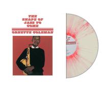 coleman ornette the shape of jazz to come (white/red splatter