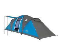 Coleman Spruce Falls - Tenda per 6 persone Vis-a-Vis Family con 2 camere da letto e zona giorno di dimensioni XXL opposte, tenda da campeggio per 6 persone, impermeabile 3000 mm, telo di fondo cucito